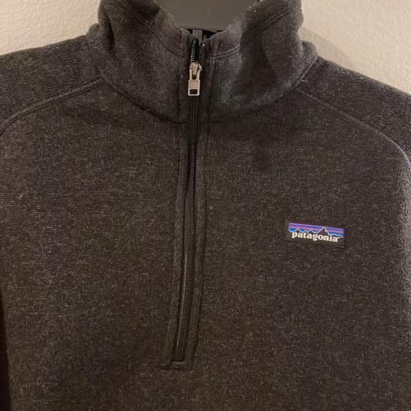 Patagonia Better Sweater (like new) 1/4-Zip Fleece in black - Picture 7 of 8